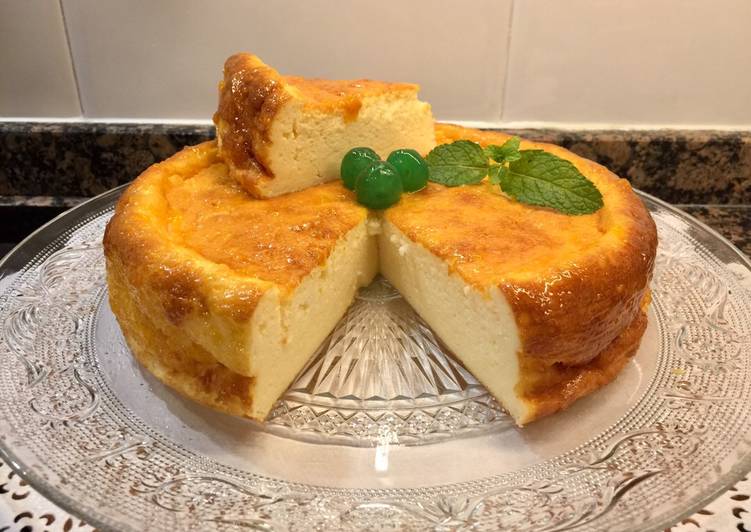 ▷ Tarta de queso al horno : Receta con o sin thermomix